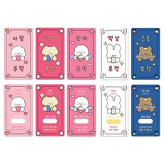 Donna&deco Dona and Friends 雷射符咒小卡 ver2 5款 x 2p 套組, E款, 1套