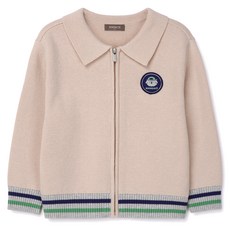 Perimitz 男童翻領拉鍊針織開襟衫