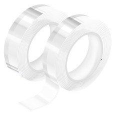 WHASHIN 超強力矽膠雙面膠 30mm*3m 2入, 透明, 1個