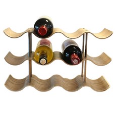 Chase My Home 波浪紅酒展示架, 1個, 混合顏色