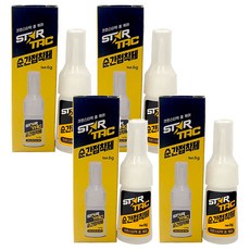 Cleanstar Brand 多用途瞬間接著劑 6ml, 4個