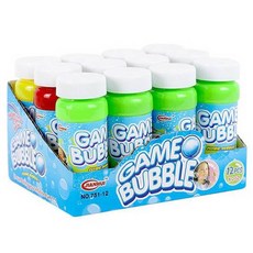 happyplay 泡泡補充液 60ml 3種 x 4入 組, 混色, 1套