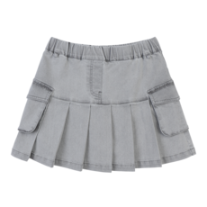 JCB 鏈條裝飾工裝百褶裙 T143