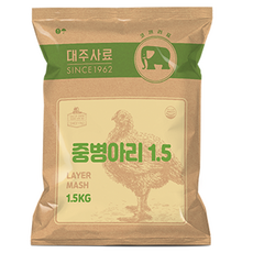 대주 중병아리 산란계용 사료, 1.5kg, 1개 1.5kg, 1개