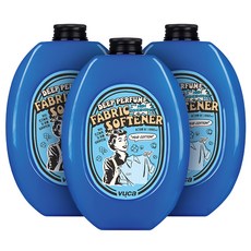 vuca 超高濃縮深層香氛織物柔軟劑 擁抱棉香 正裝, 1.05L, 3個