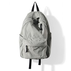 bubilian 男女通用柔軟高級後揹包, 灰色