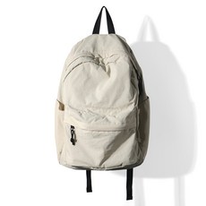 bubilian 男女通用柔軟基本後背包, 淺褐色