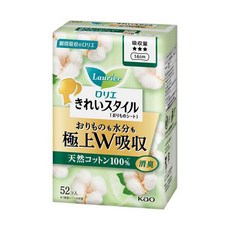 Laurier 蕾妮亞 3倍超吸收系列 綿柔護墊 無香, 14cm, 52片, 1包