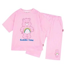 Care Bears 兒童用 Care Bears Friends 寬鬆版型 短袖 上下裝 套裝