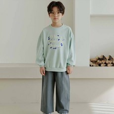 vavkids 兒童九分寬褲