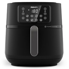 필립스 커넥티드 대용량 에어프라이어 XXL 7.2L HD9285/93, 블랙, 1개