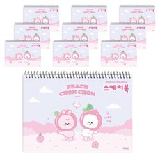 ibis 女童用繪圖本 CR 숑숑朋友蜜桃 12330, 15張, 10個