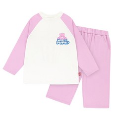 Care Bears 兒童 Poppin Popping 拉格蘭七分袖居家服套裝