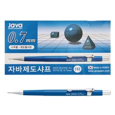 JAVAPEN 製圖自動鉛筆 藍色 12支, 1個, 0.7mm