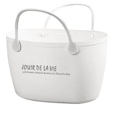 Block Mart 塑膠多用途浴室提籃, 白色