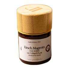 Wink 迷你瓶裝墨水 15ml, 1個, No 4 媚俗洋紅色珠光