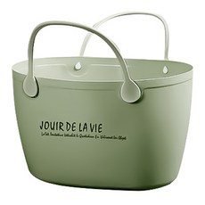 Block Mart 塑膠多用途浴室提籃, 綠色