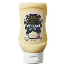 HEINZ 亨氏 純素蒜味美乃滋, 1個, 270ml