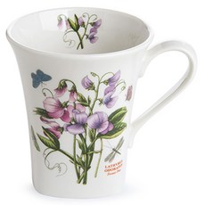 PORTmeIRION 波特玫琳恩 方形馬克杯 0.4L, 1個, 隨機出貨