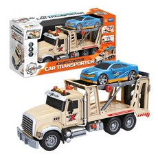 IWill COMPANY Maxprime 汽車運輸卡車, 米色 + 藍色