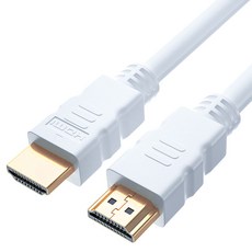 그리디파머스 HDMI 케이블 4K UHD 2.0V 60Hz 화이트, 0.5m, 1개