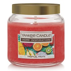 YANKee CANDLe Home Inspiration 超值香氛蠟燭 S, 142g, 1個, 熱帶水果