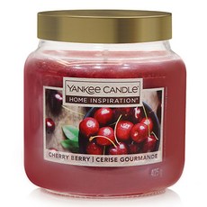 YANKEE CANDLE 首頁 靈感 價值蠟燭 M, 425g, 1個, 櫻桃莓果