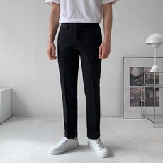 남성용 히든밴딩 데일리 스판 링클프리 슬랙스 10부 P2990