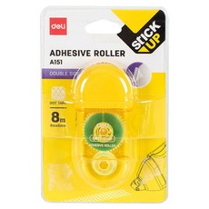 deLi 得力 迷你雙面透明膠帶 5mm x 8m EA151, 6個, 混色