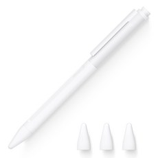 elago Apple Pencil 2代 Pro 筆尖套 筆夾 保護殼, 白色