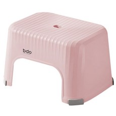THE ZAKKA Z字形方形浴室椅, 粉紅色
