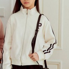 女童 SM2 運動拉鍊外套