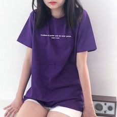 女款字母印花短袖T恤