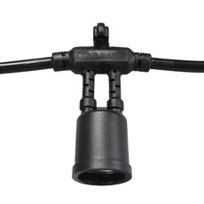 WONHA Vitson 太陽能70燈 派對燈 戶外燈串 40m, 1個, 黑色