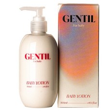 GENTIL 孩童用無香身體乳, 300ml, 1瓶