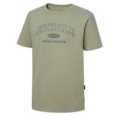 Exhale 肌肉版型拱形圖案標誌T恤 EGTS3S003
