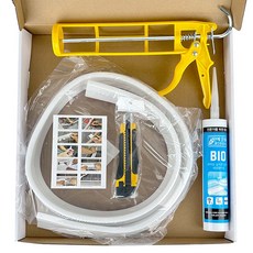 Lifestyler KR 淋浴間矽膠擋水條 2m, 1個, 混合色
