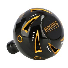 BOOMS FISHING K01 捲線器改裝用 38 握丸 BAEAK0138, 黑色(BAEAK0138K01), 1個