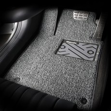 HL만도 컬러풀 와이드 볼륨쿠션 엣지 코일 카매트, 기아 봉고3 더블캡 2019년 9월, 그레이