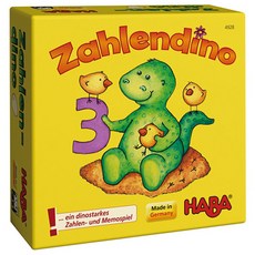 HABA 數字恐龍桌遊 HB4928, 混色