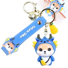 CARTEM 12生肖角色多功能鑰匙圈 CT434, 1個, 龍(辰)