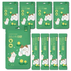 냥쌤 고양이 88스틱 이뮨 짜먹는 간식 간식 4p, 40g, 5개, 참치