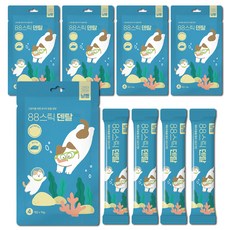 냥쌤 고양이 88스틱 덴탈 짜먹는 간식 간식 4p, 40g, 5개, 닭고기