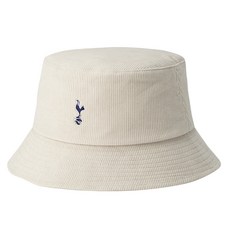 TOTTENHAM HOTSPUR 足球標準托特納姆熱刺S標誌漁夫帽, 象牙白
