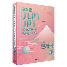PAKYOUNGSA 日文 JLPT / JPT / 外交領事職 / 中等任用考試 問題集, 下