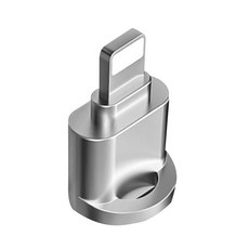 魔宙 Lightning TF記憶卡OTG轉接器 iPhone適用, 銀色, 1個