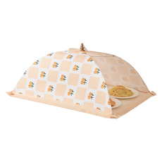 C.O.B 簡約一鍵式飯菜罩折疊式食物罩長方形, 1個