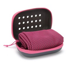 PEONIST 跑步健身運動毛巾, 粉紅色, 1個