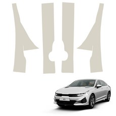 메이튼 페이스리프트 튜닝 가죽 순정 컬러 SC 스크래치 도어커버 4p 세트, 기아 K5 DL3 가솔린, 바닐라베이지