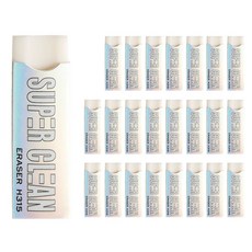 deLi 得力 超級潔淨橡皮擦 大型 EH315, 白色, 24個